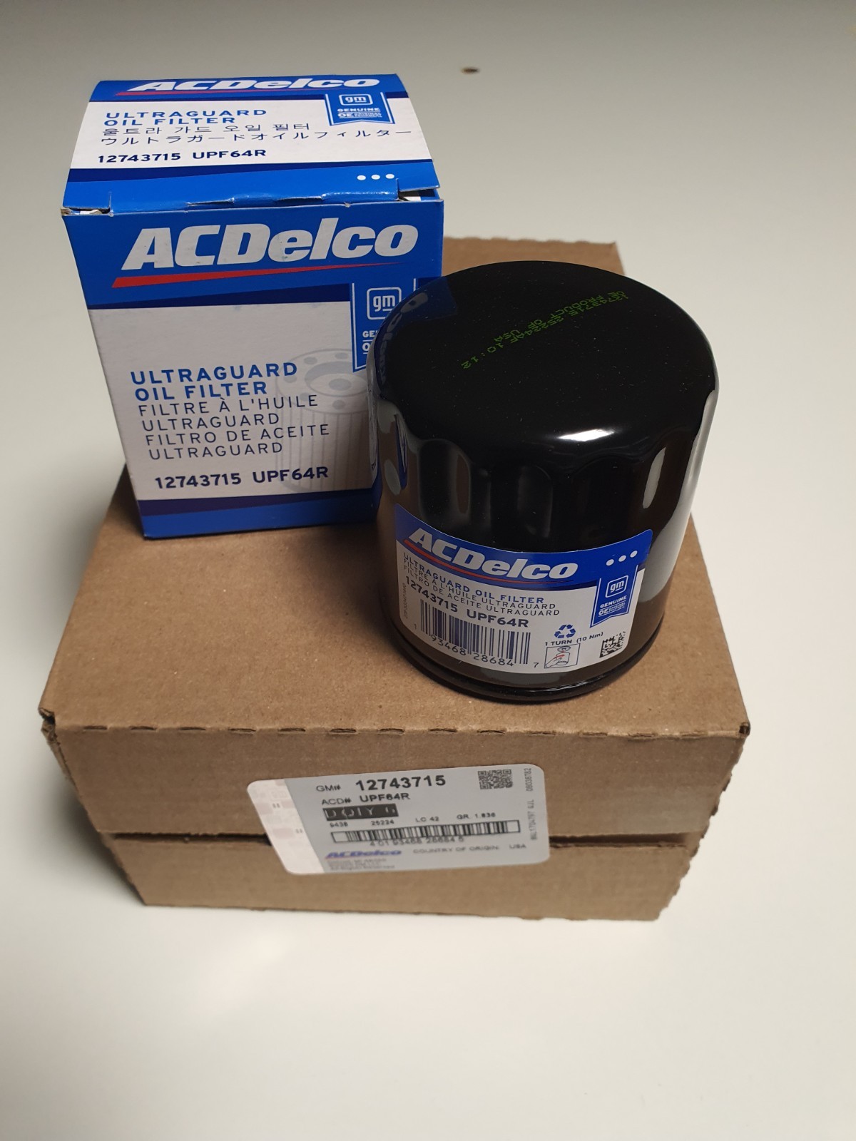AC Delco UPF64R Ölfilter für GM LT Motoren