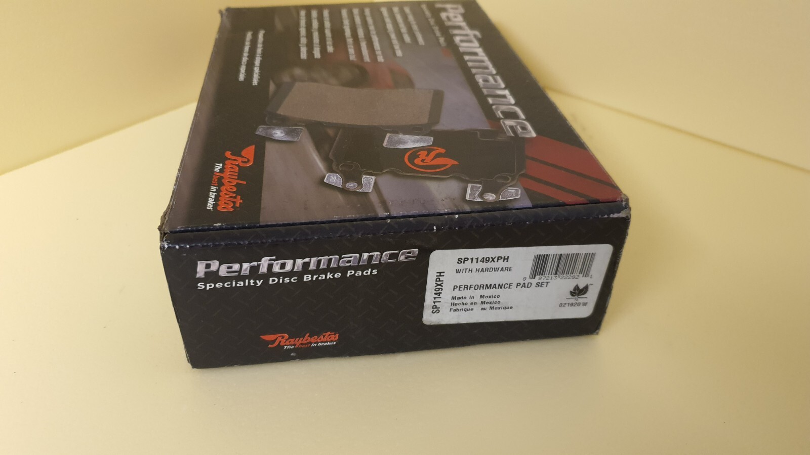 Raybestos Performance Bremsklötze SP1149XPH für Dodge, Chrysler und Jeep SRT8
